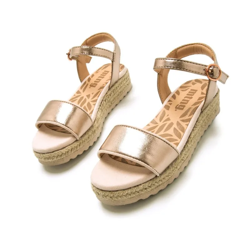 Sandalias Casual de Niño MTNG KIDS PAD Oro 56434