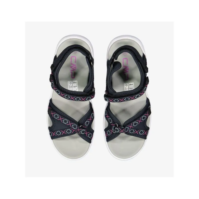 SANDALIAS DE SENDERISMO CMP ALMAAK (ANTRACITEACQUA) MUJER