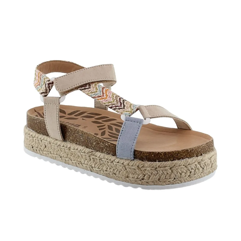 Sandalias plataforma Mustang 48518 Multicolor