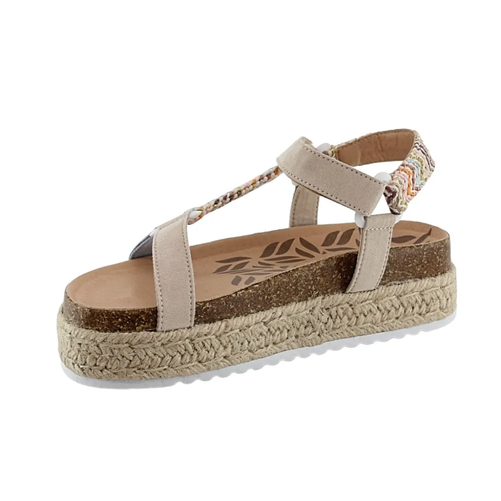 Sandalias plataforma Mustang 48518 Multicolor