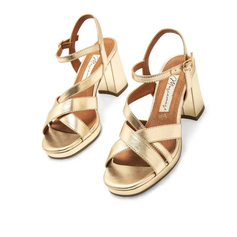Sandalias Vestir de Mujer MARIAMARE 68451 Oro 57128