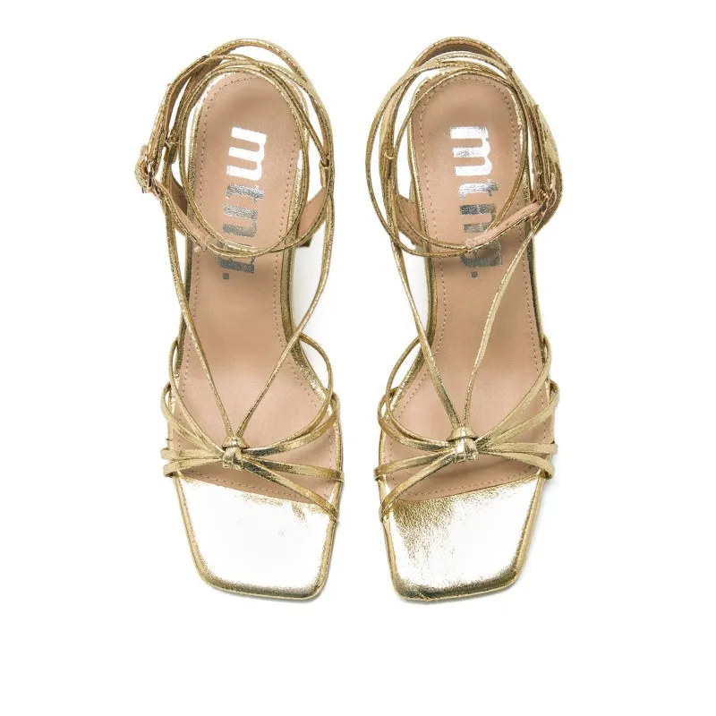 Sandalias Vestir de Mujer MTNG KARLA Oro 57508