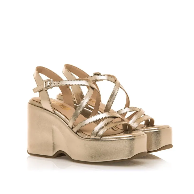 Sandalias Vestir de Mujer MTNG LIZZY Oro 57011