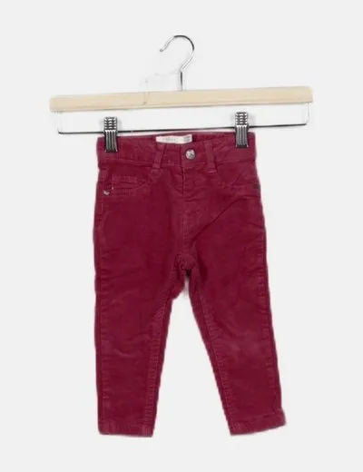 Sfera Pantalón pana rosa