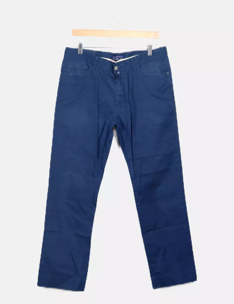 Springfield Pantalón azul recto