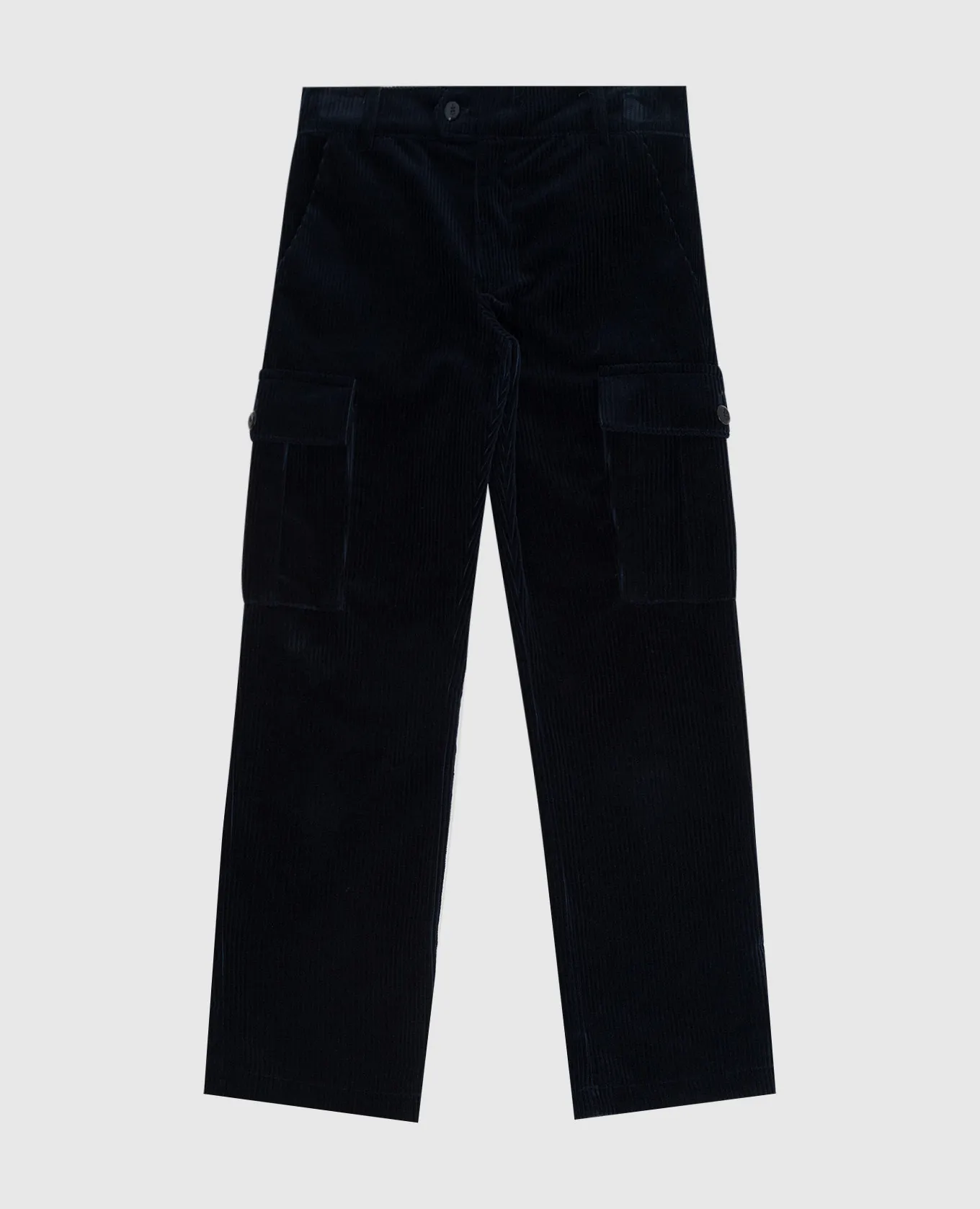 Stefano Ricci Children's corduroy cargo pants