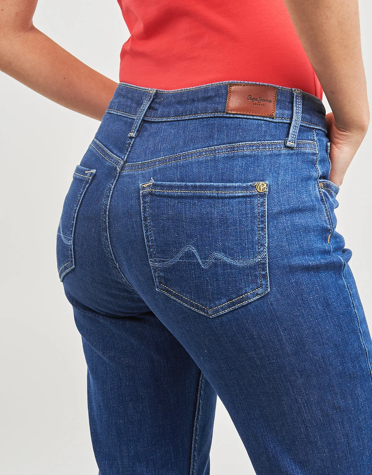STRAIGHT JEANS HW