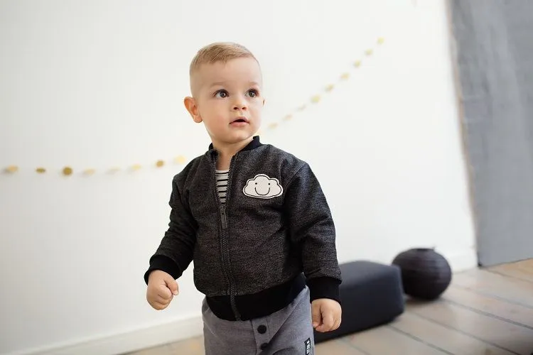 Sudadera infantil con cremallera colección Happy Day