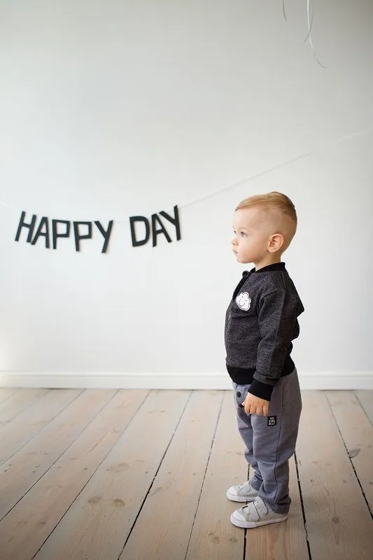 Sudadera infantil con cremallera colección Happy Day