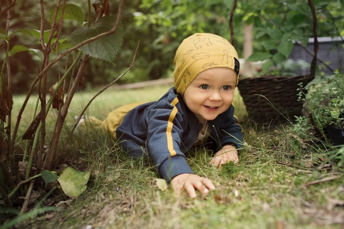 Sudadera infantil con cremallera colección Secret Forest
