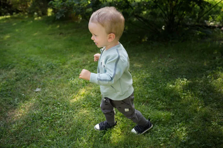 Sudadera menta de niño colección Little Car