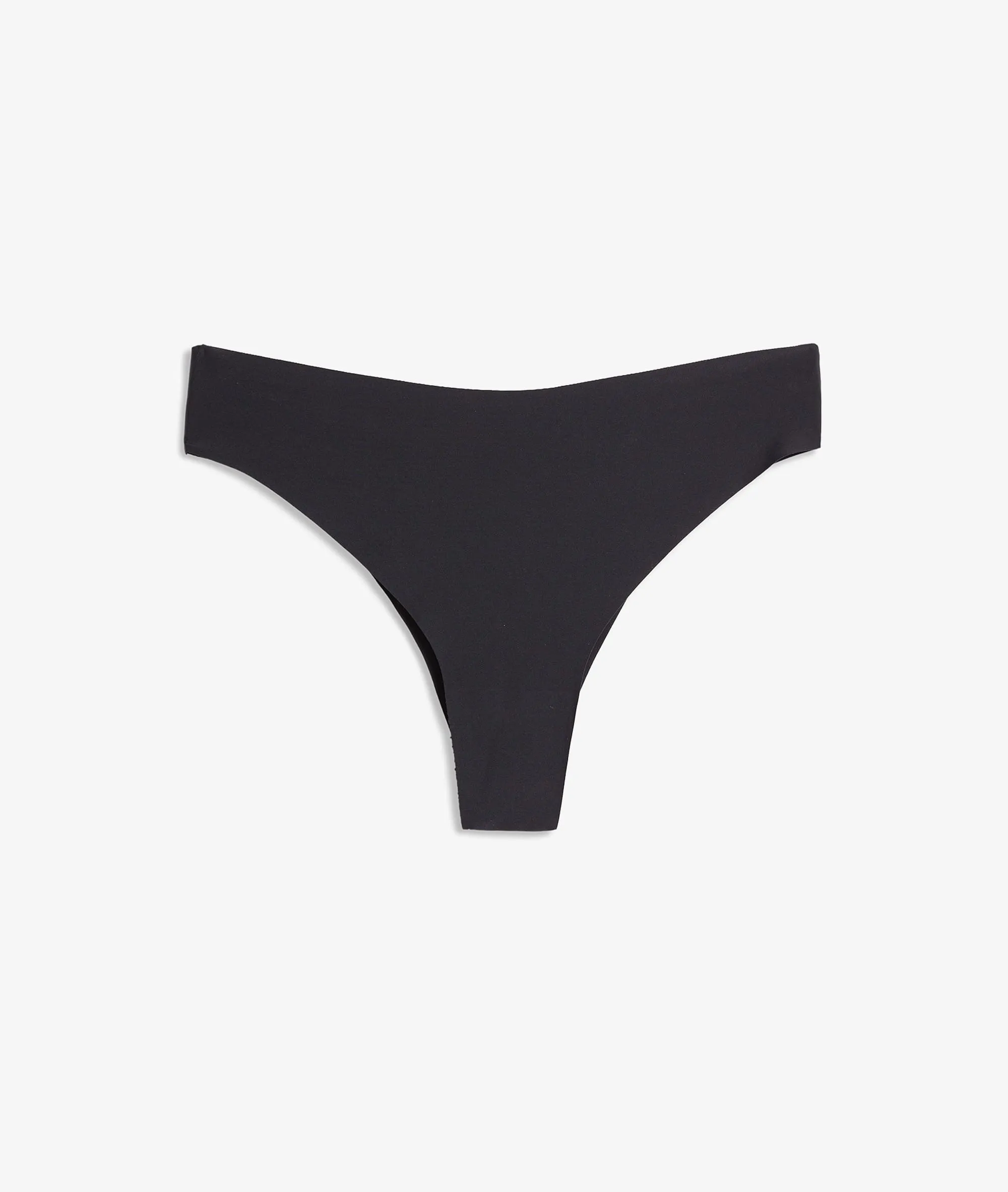 TANGA PIERNA ALTA DE MICROFIBRA PURE FIT® NOIR  ETAM