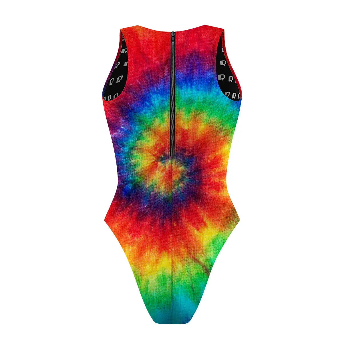 TIE DYE  WOMEN WATERPOLO SWIMSUIT CHEEKY CUT