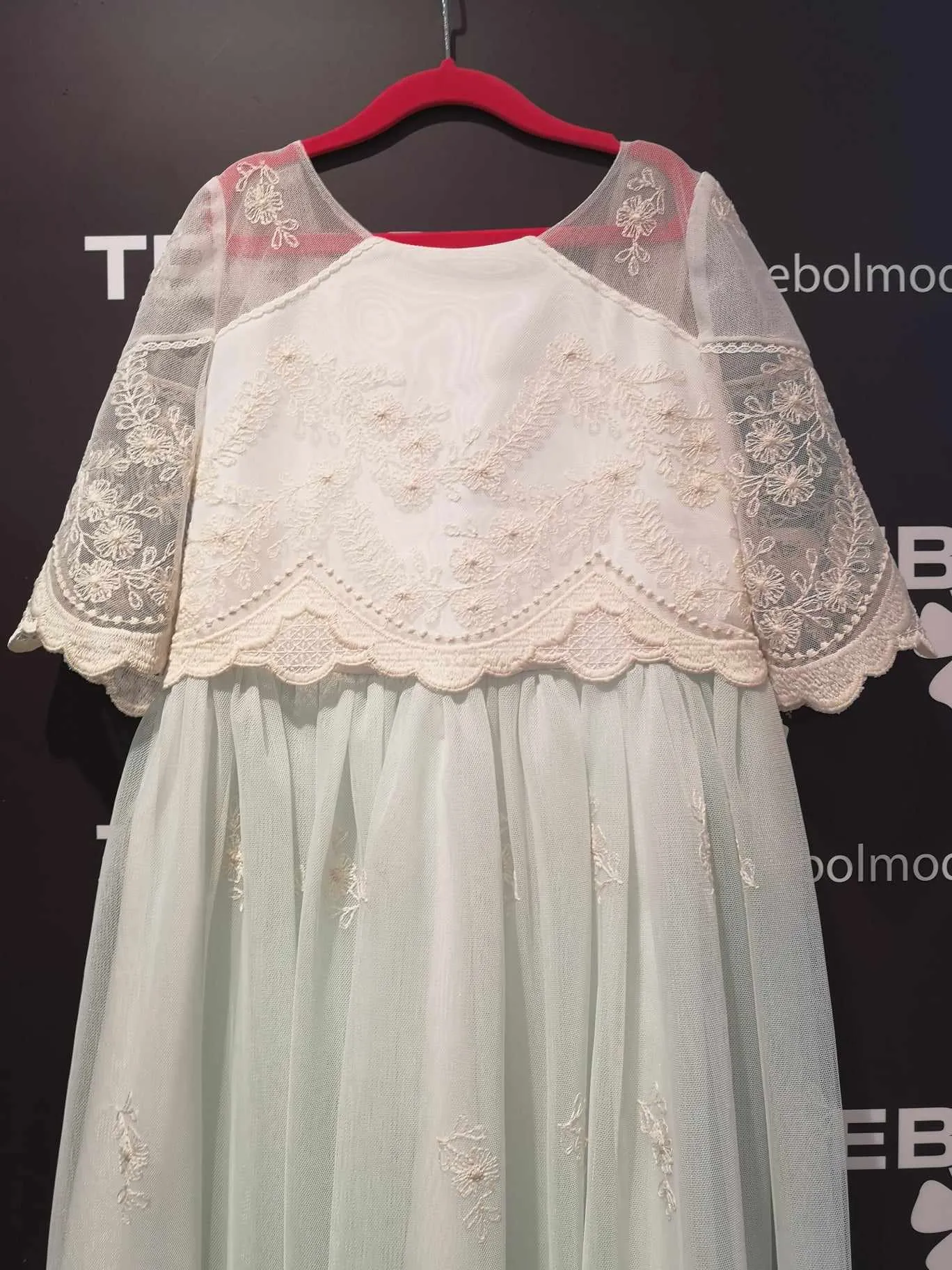 Vestido comunión estilo boho