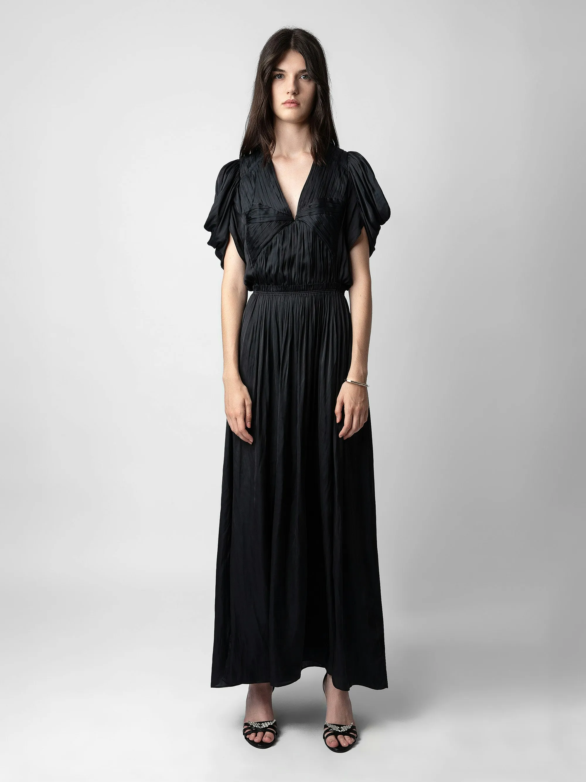 Vestido de Satén Reina