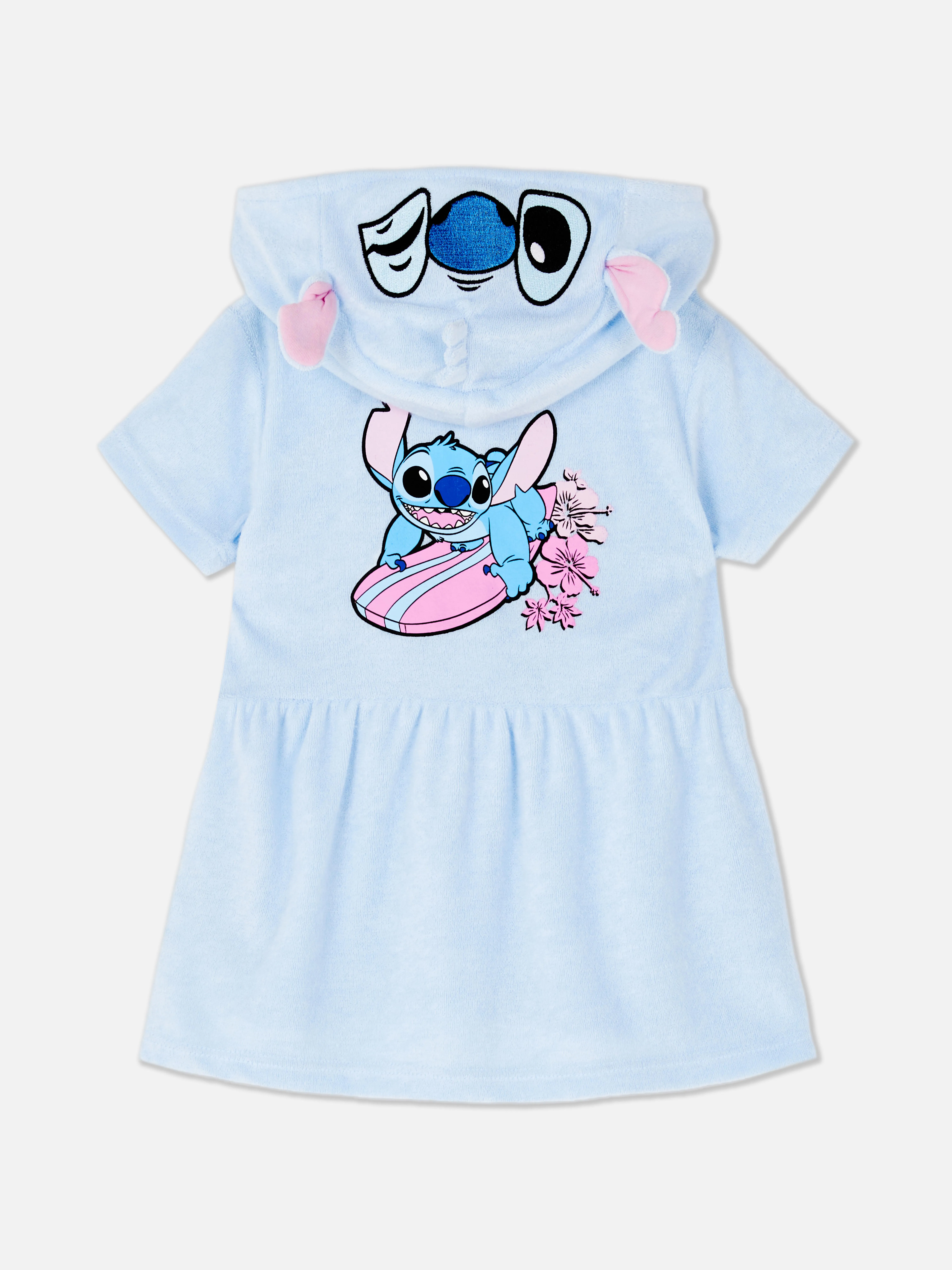 Vestido de toalla con cremallera de Stitch de Disney