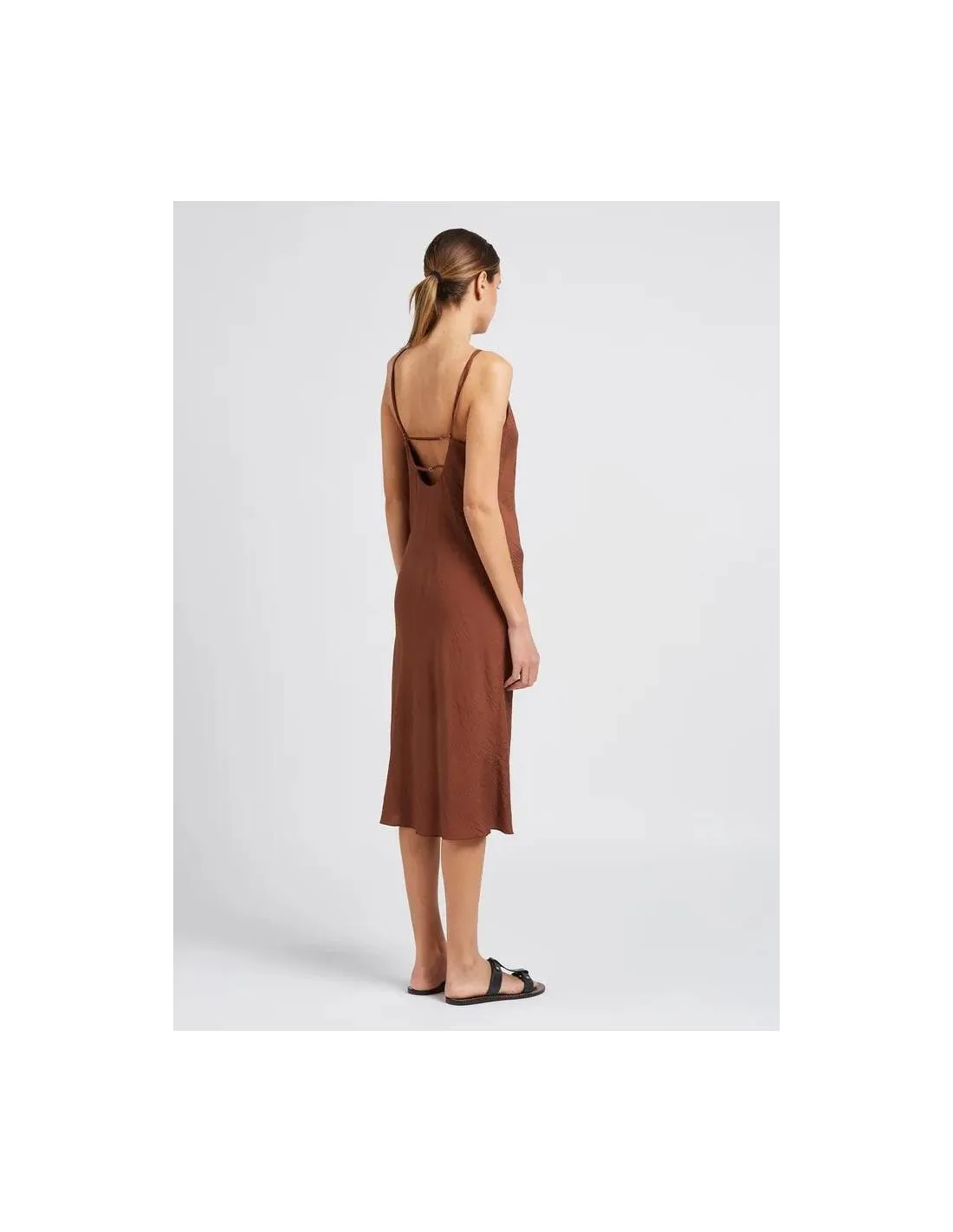 VESTIDO ESPALDA ESCOTADA SAMSOE FREDERICKA