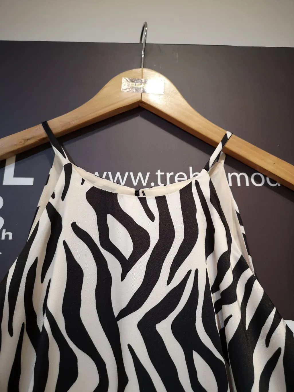 Vestido estampado animal print