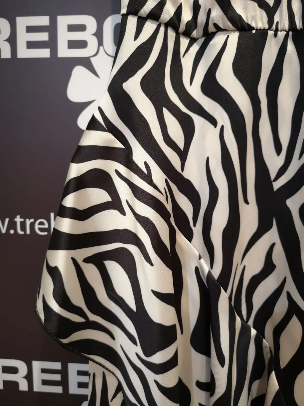 Vestido estampado animal print