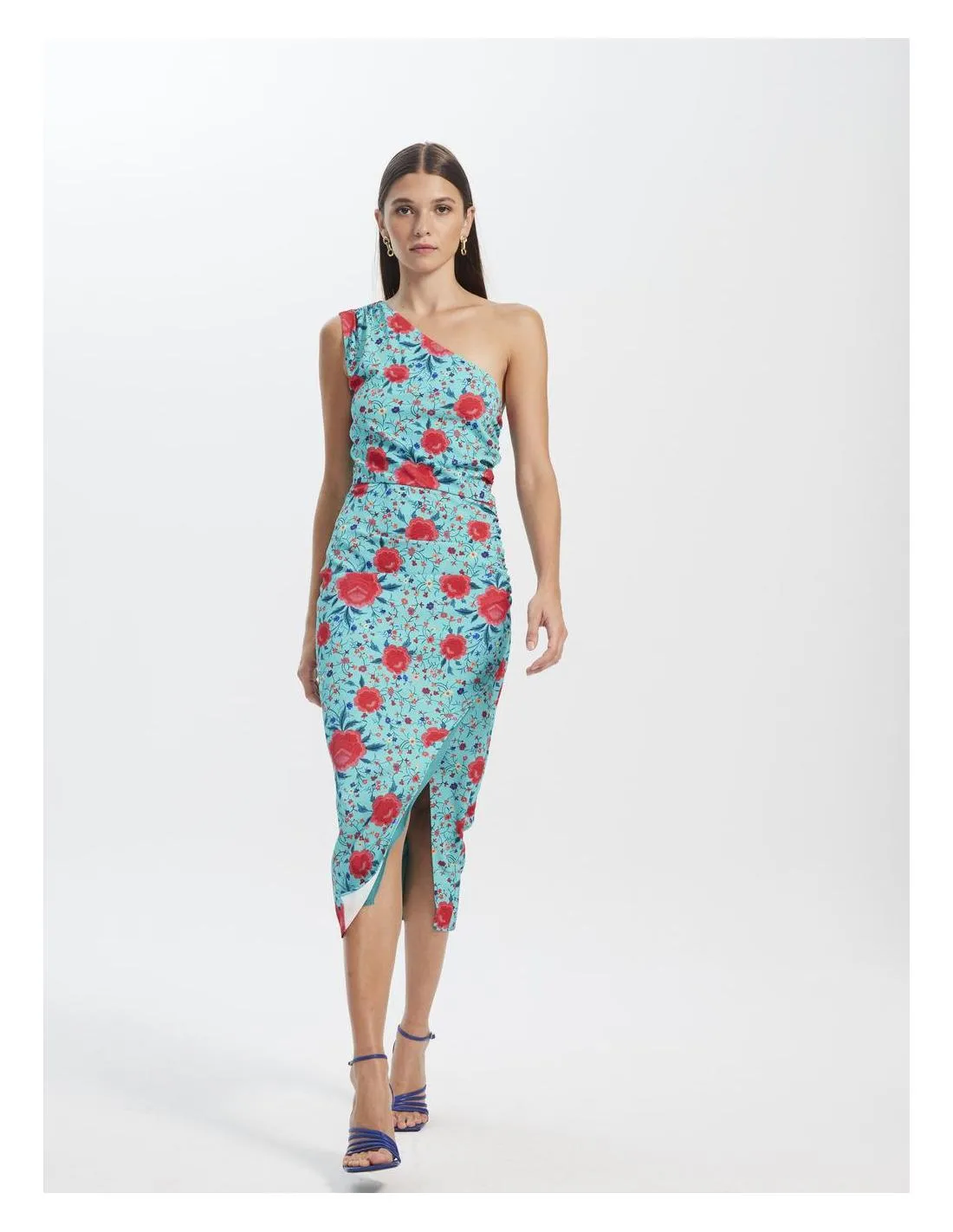 VESTIDO MIDI ASIMÉTRICO MIOH CATALINA MANILA