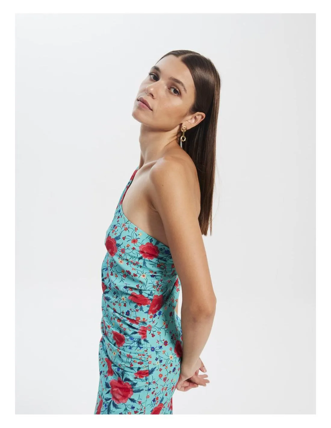VESTIDO MIDI ASIMÉTRICO MIOH CATALINA MANILA