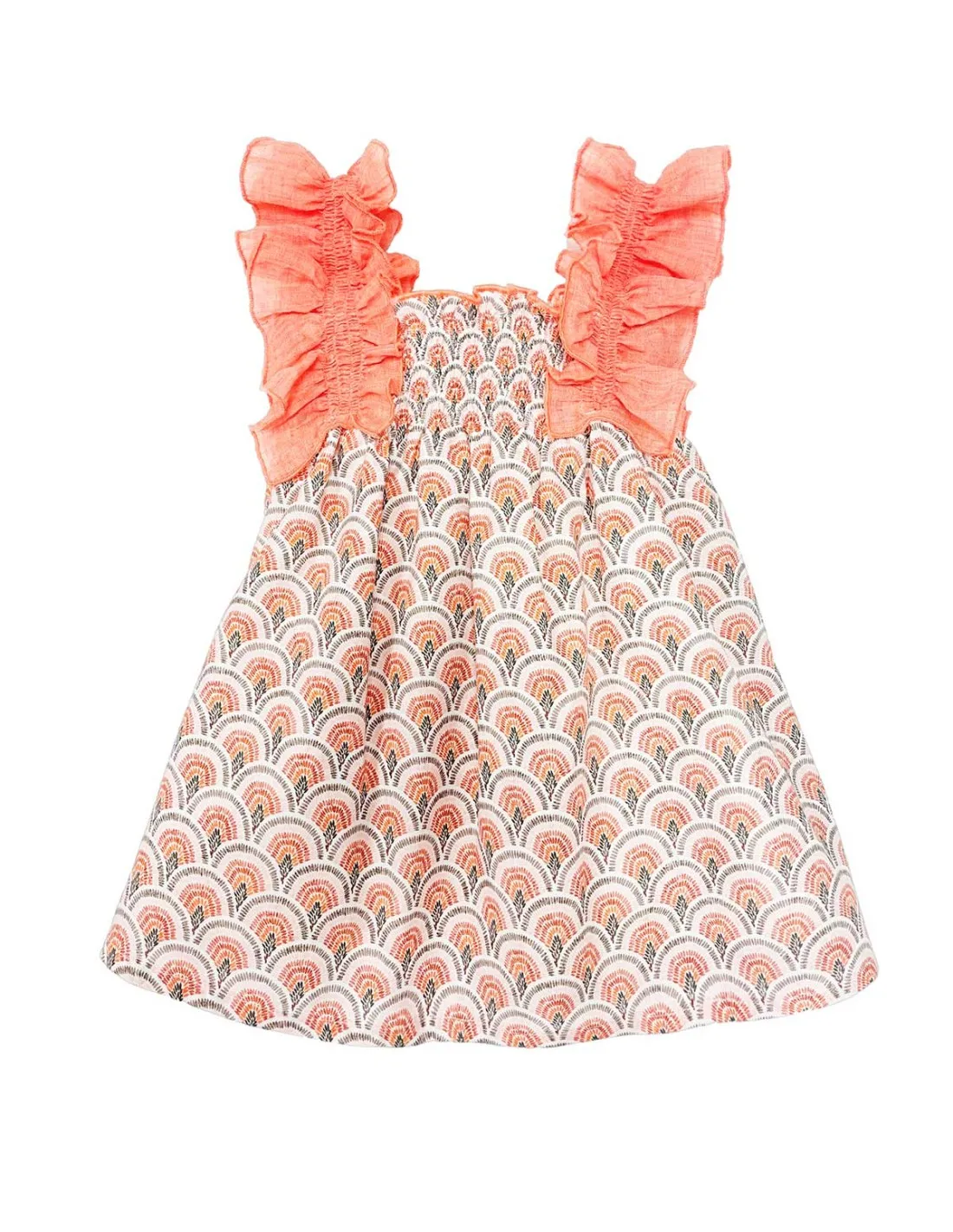 Vestido Naranja Colección Sunshine Eve Children