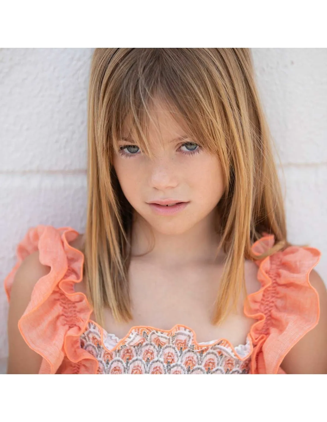 Vestido Naranja Colección Sunshine Eve Children