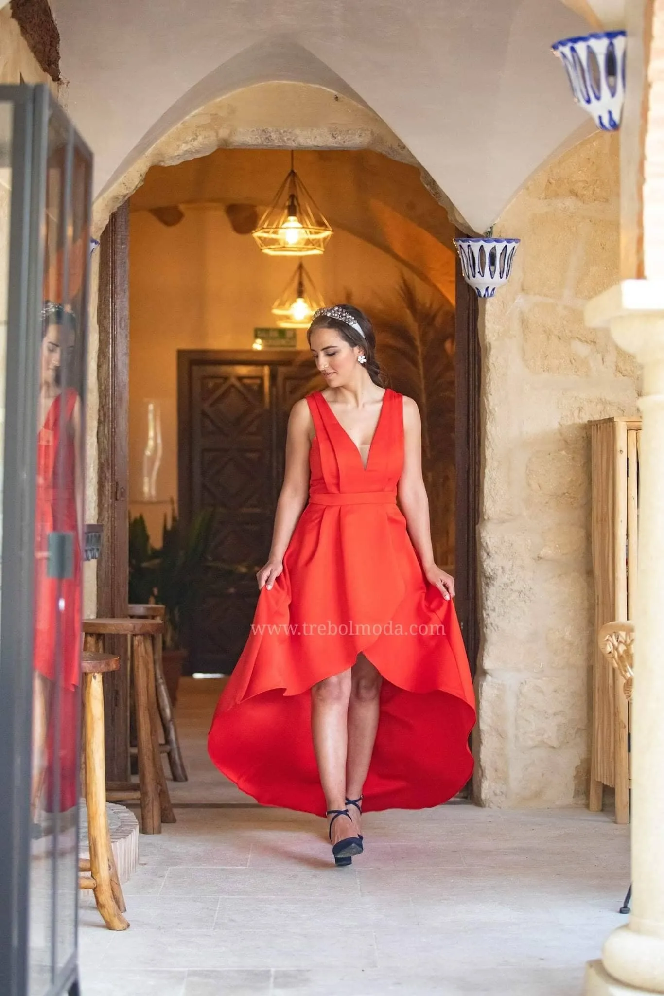 Vestido original para una boda