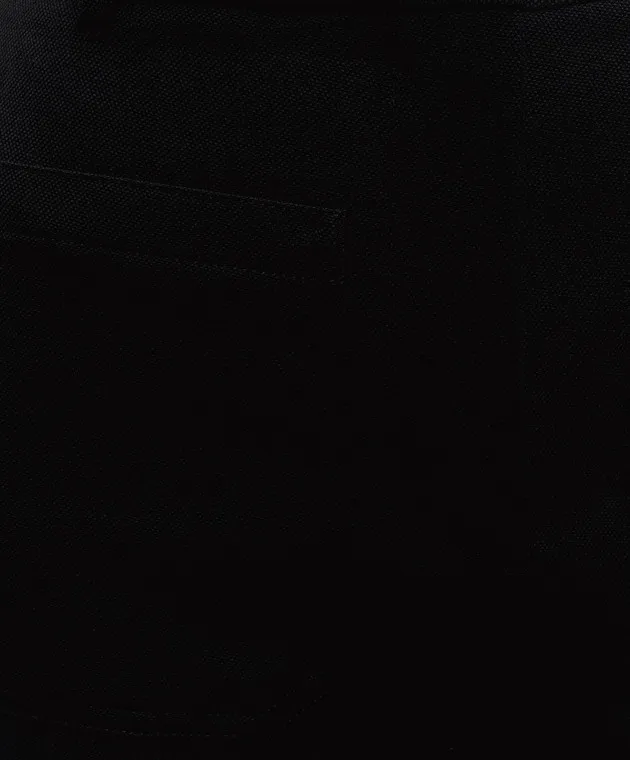 Victoria Beckham Black flared pants with wool