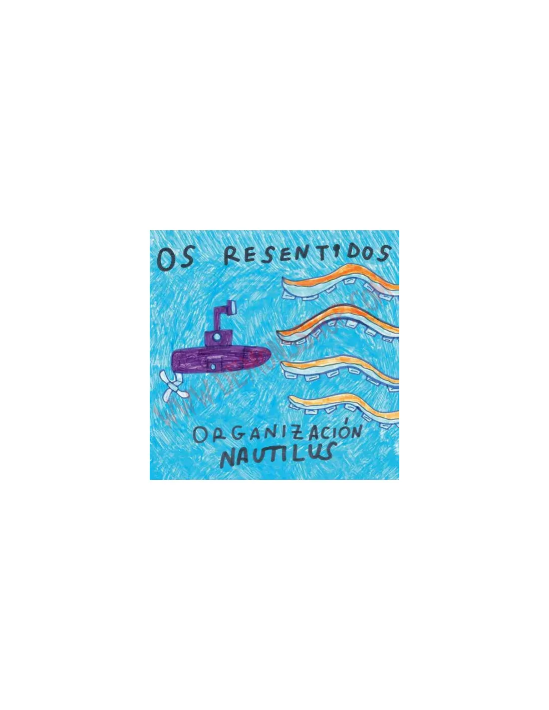VINILO LP OS RESENTIDOS  ORGANIZACIóN NAUTILUS