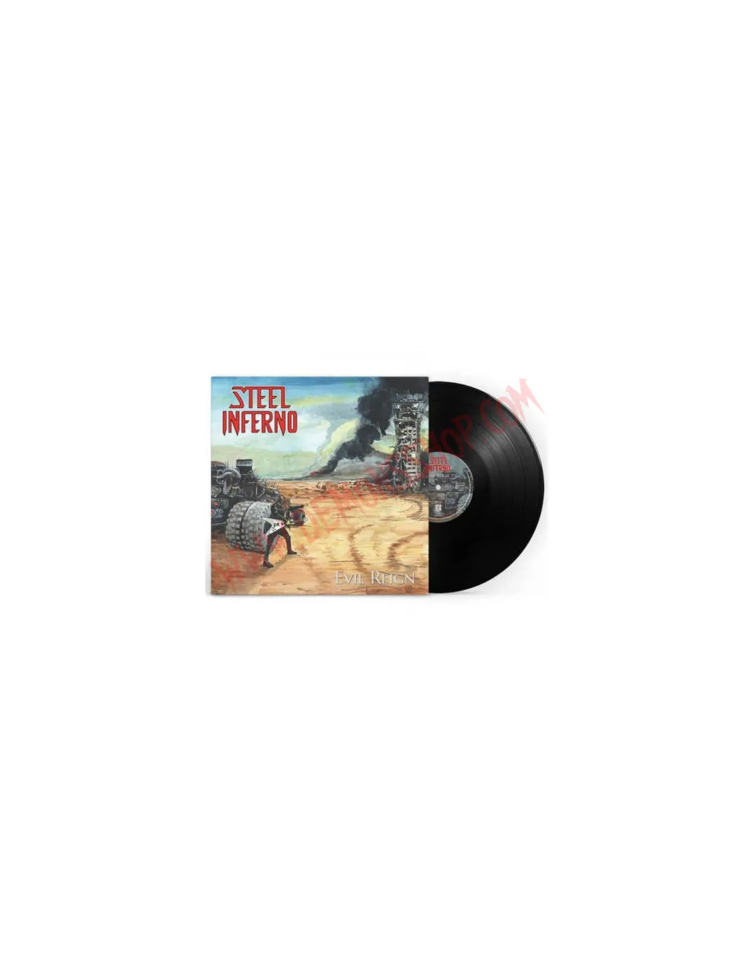 VINILO LP STEEL INFERNO  EVIL REIGN