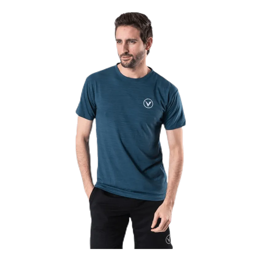 Virtus Joker Melange S/S Tee Blue