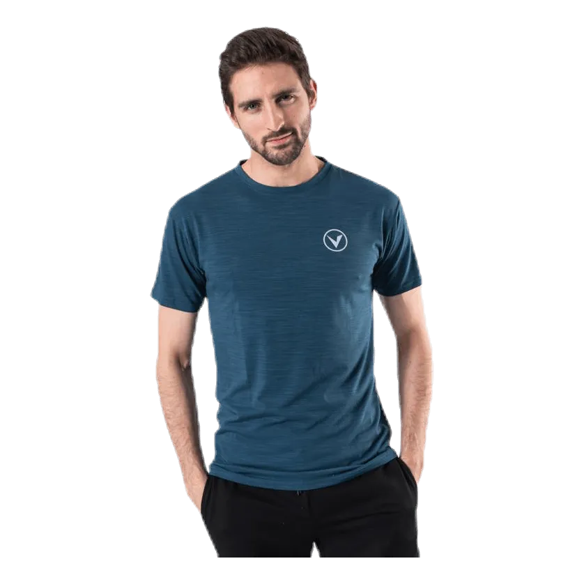 Virtus Joker Melange S/S Tee Blue