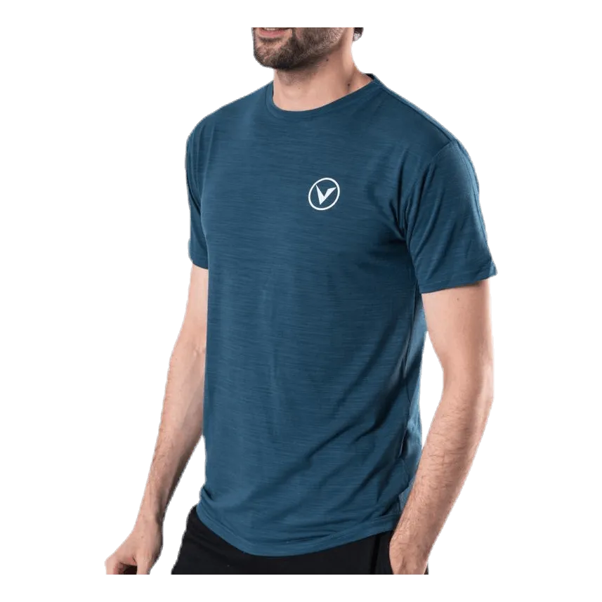 Virtus Joker Melange S/S Tee Blue