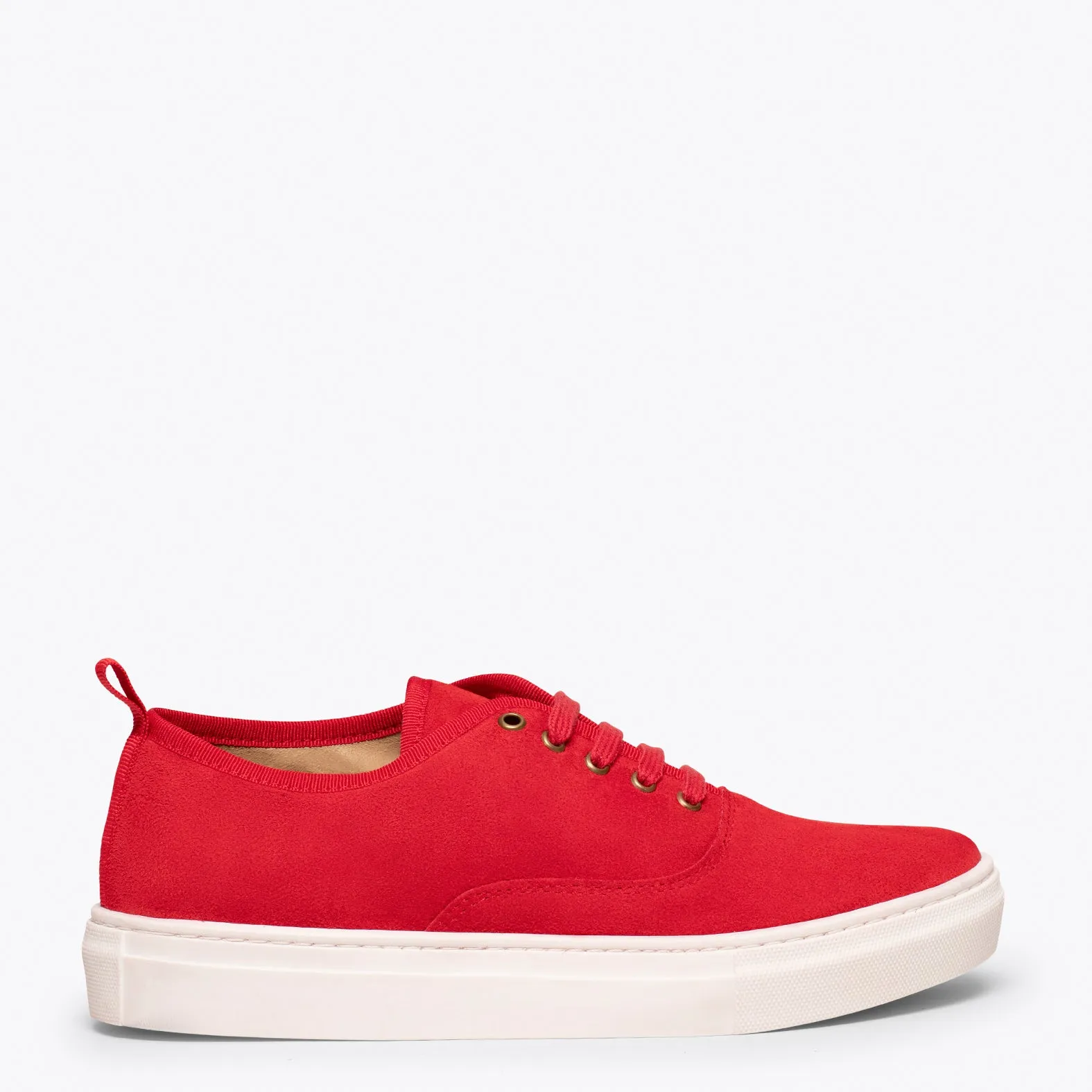 WANDER Zapatillas con plataforma de mujer ROJA