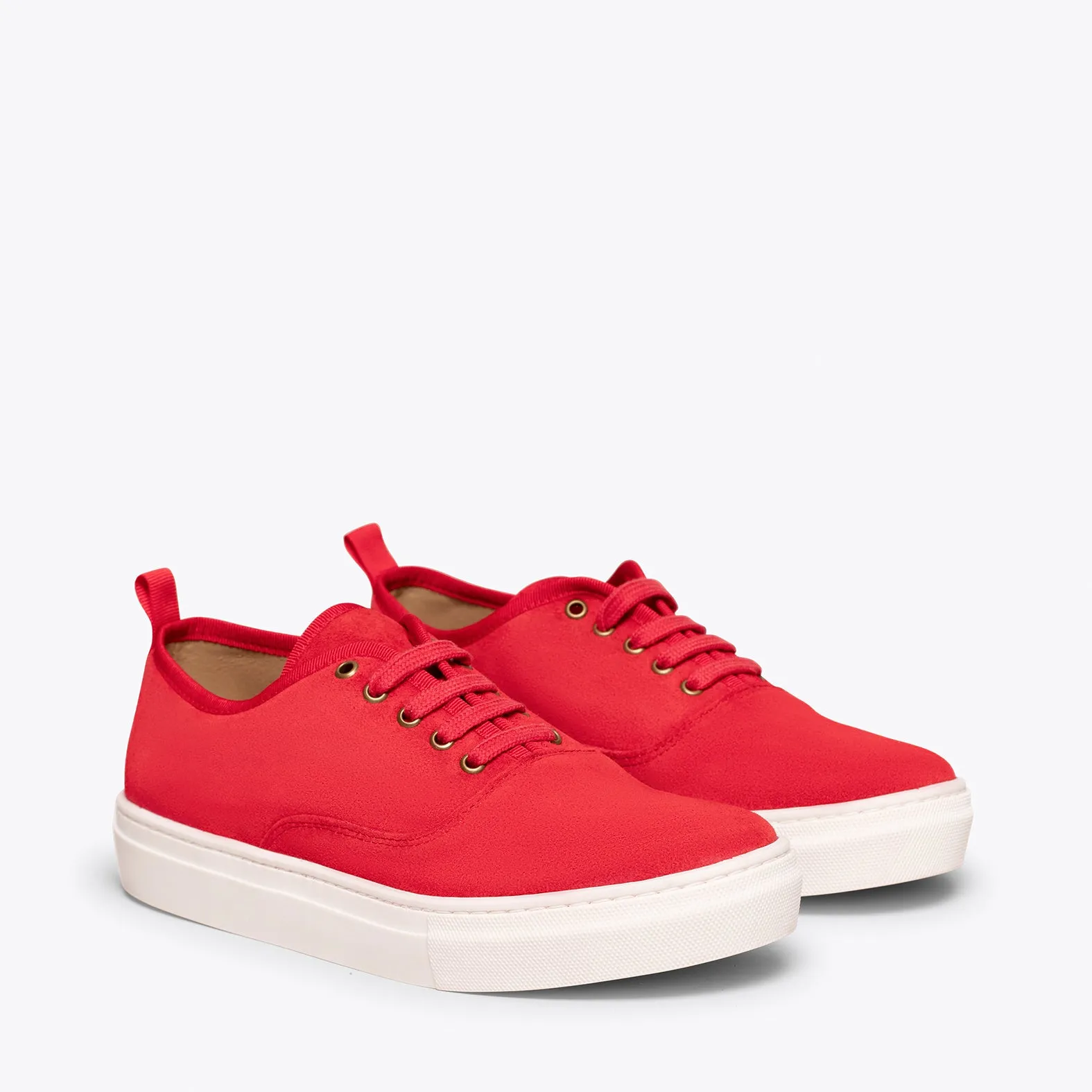 WANDER Zapatillas con plataforma de mujer ROJA