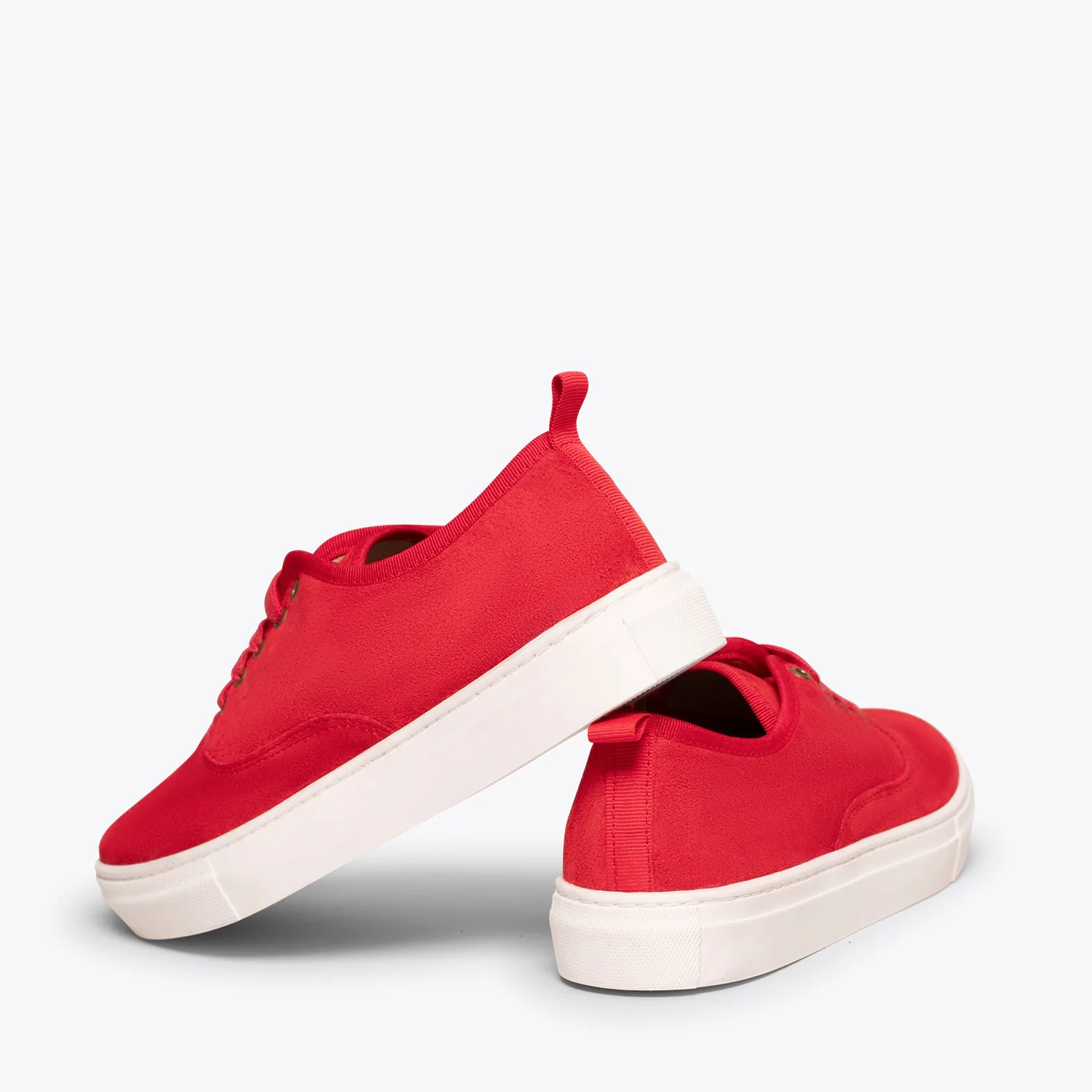 WANDER Zapatillas con plataforma de mujer ROJA