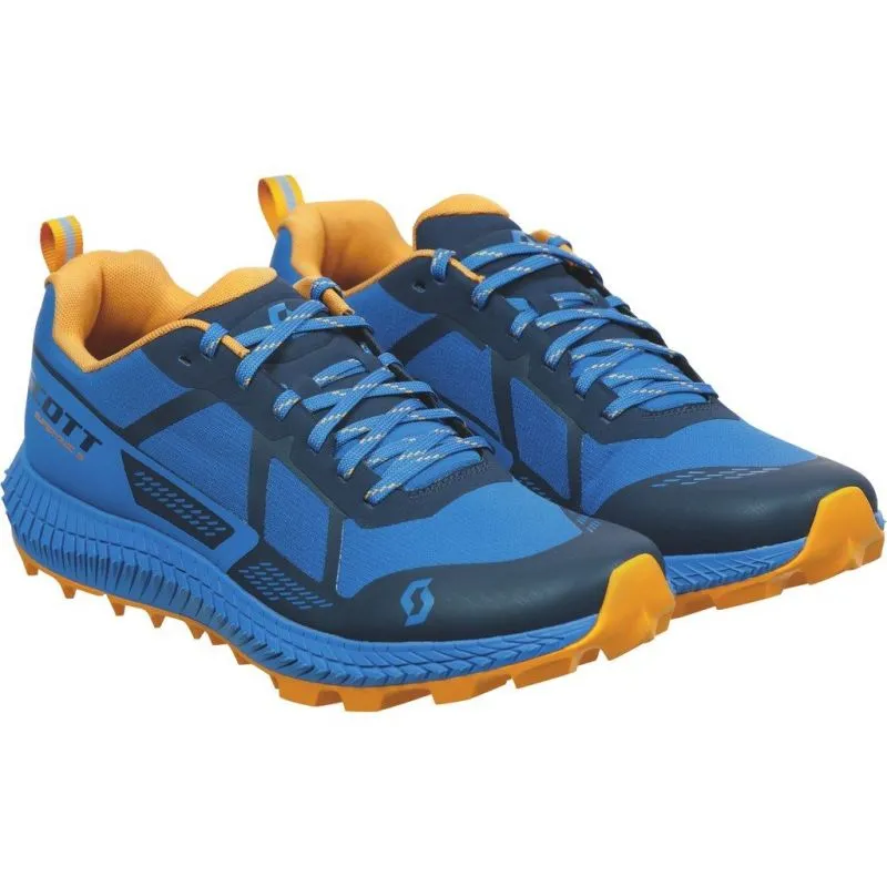 Zapatilla de trail Scott Supertrac 3 (azul/naranja claro) Hombre