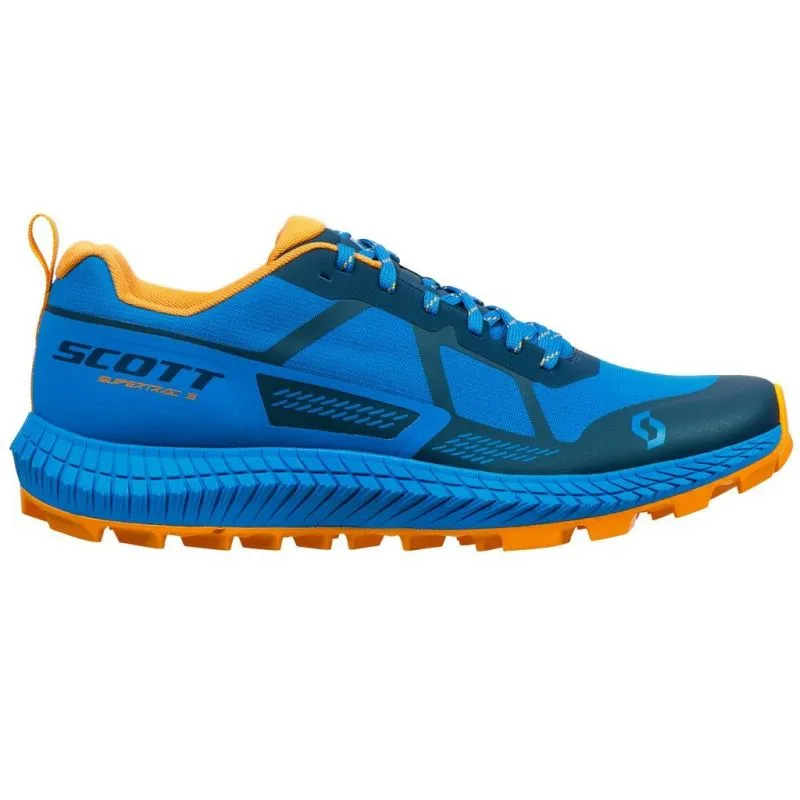Zapatilla de trail Scott Supertrac 3 (azul/naranja claro) Hombre