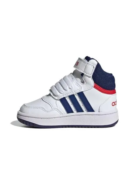 Zapatilla para Niños  Adidas Hoops Mid  Blanco
