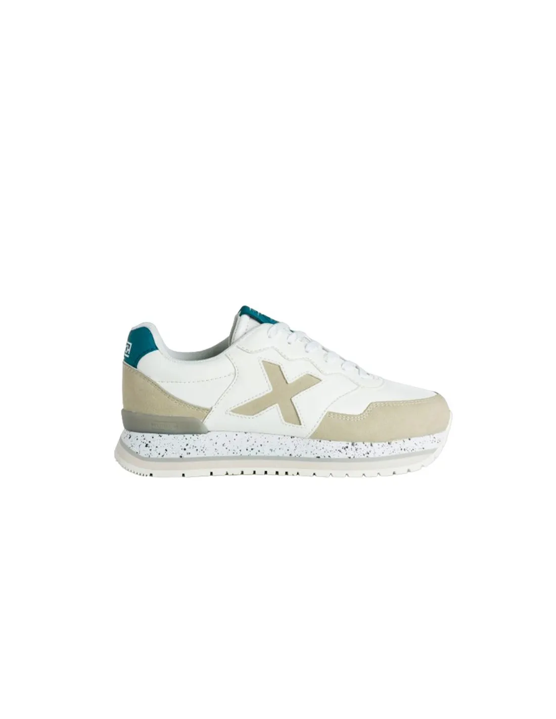 Zapatillas de Casual Munich Dash Sky 13 Infantil Blanco