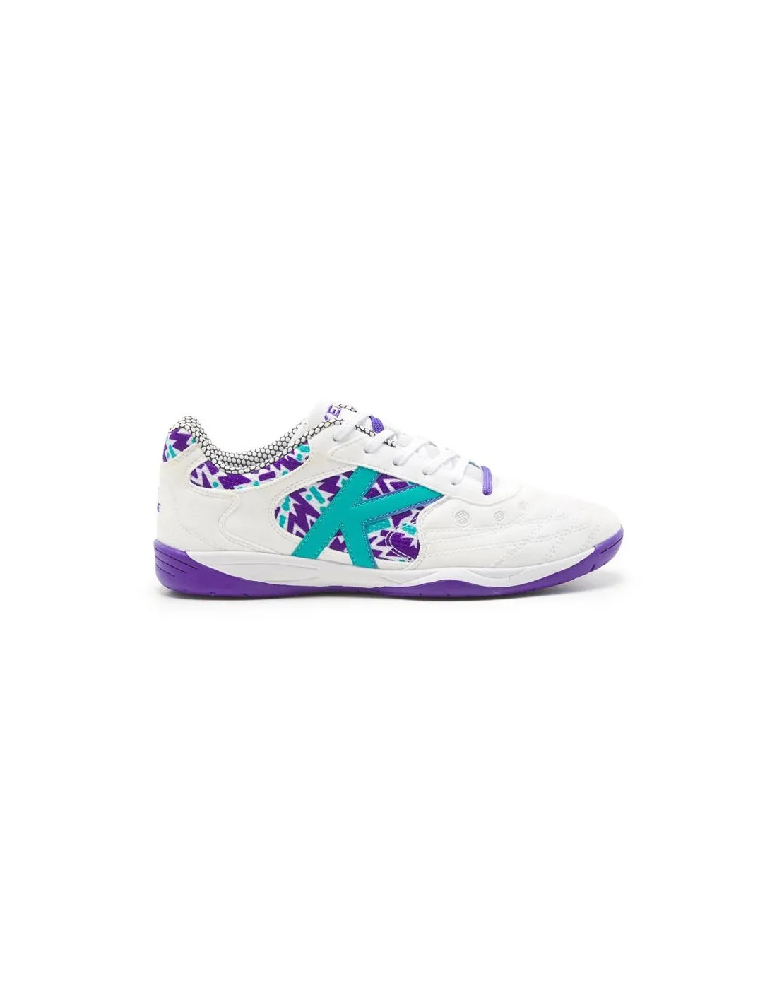 Zapatillas de Fútbol sala Kelme Indoor Copa Blanco Y Violeta