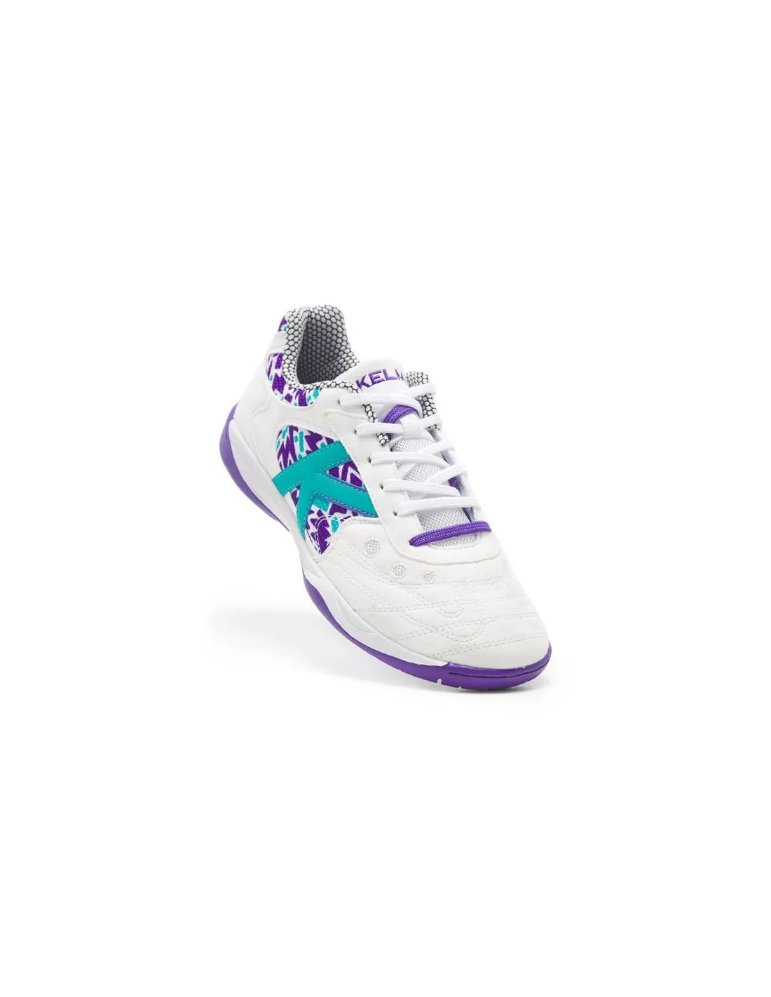 Zapatillas de Fútbol sala Kelme Indoor Copa Blanco Y Violeta