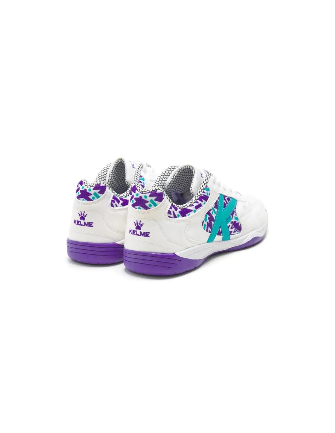 Zapatillas de Fútbol sala Kelme Indoor Copa Blanco Y Violeta