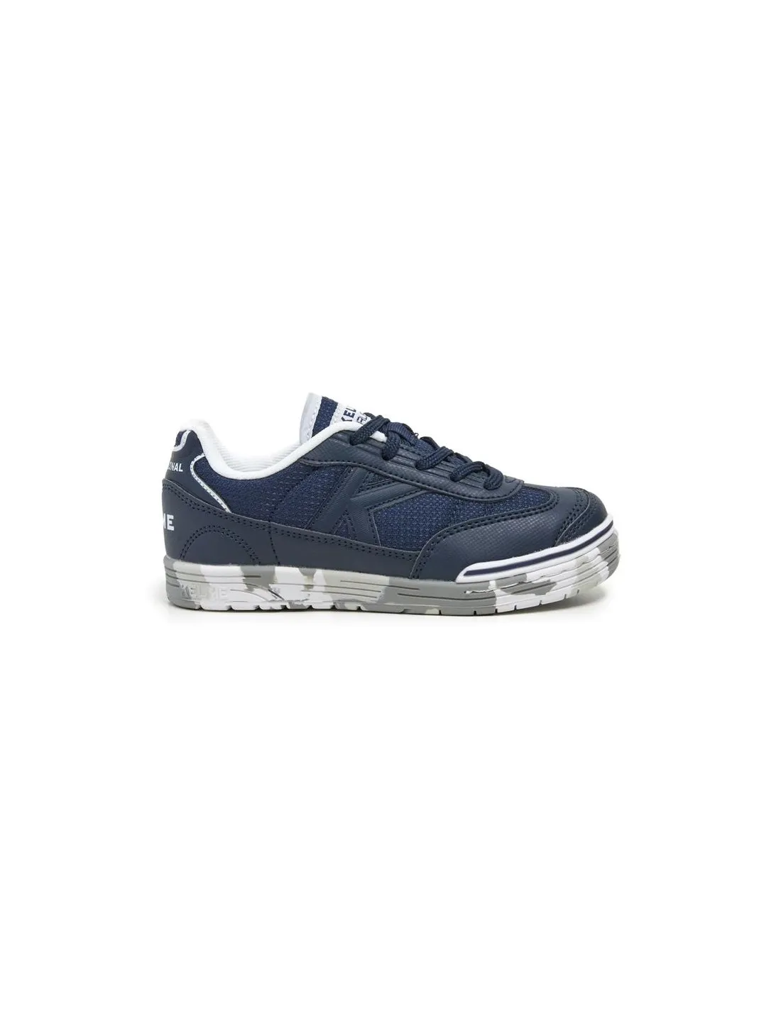 Zapatillas de Fútbol Sala Kelme Trueno Lace Infantil Marino
