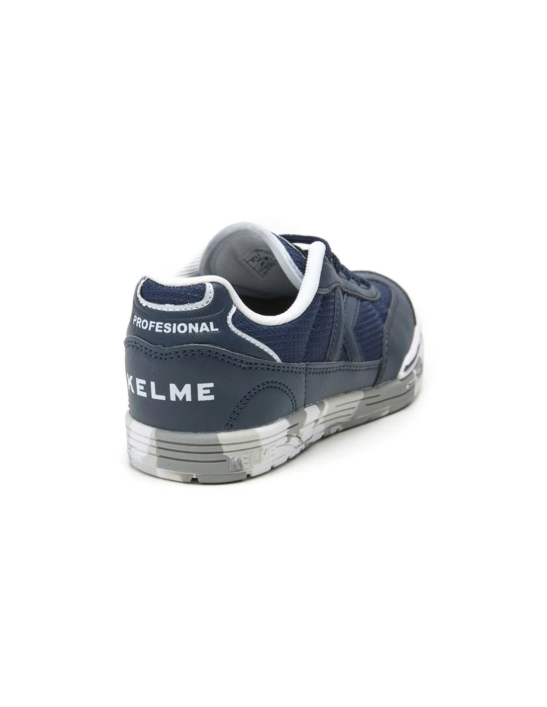 Zapatillas de Fútbol Sala Kelme Trueno Lace Infantil Marino