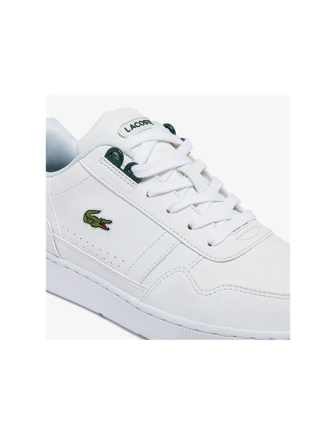Zapatillas Lacoste Court Infantil Blanco