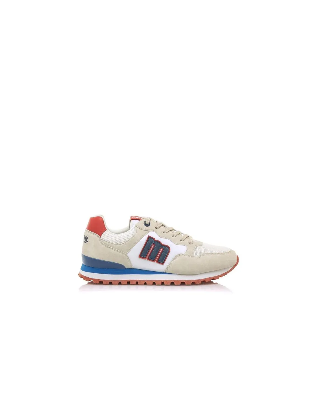 Zapatillas Mustang Attitude Peridot Off White / Nylonka3 Blanco Hombre