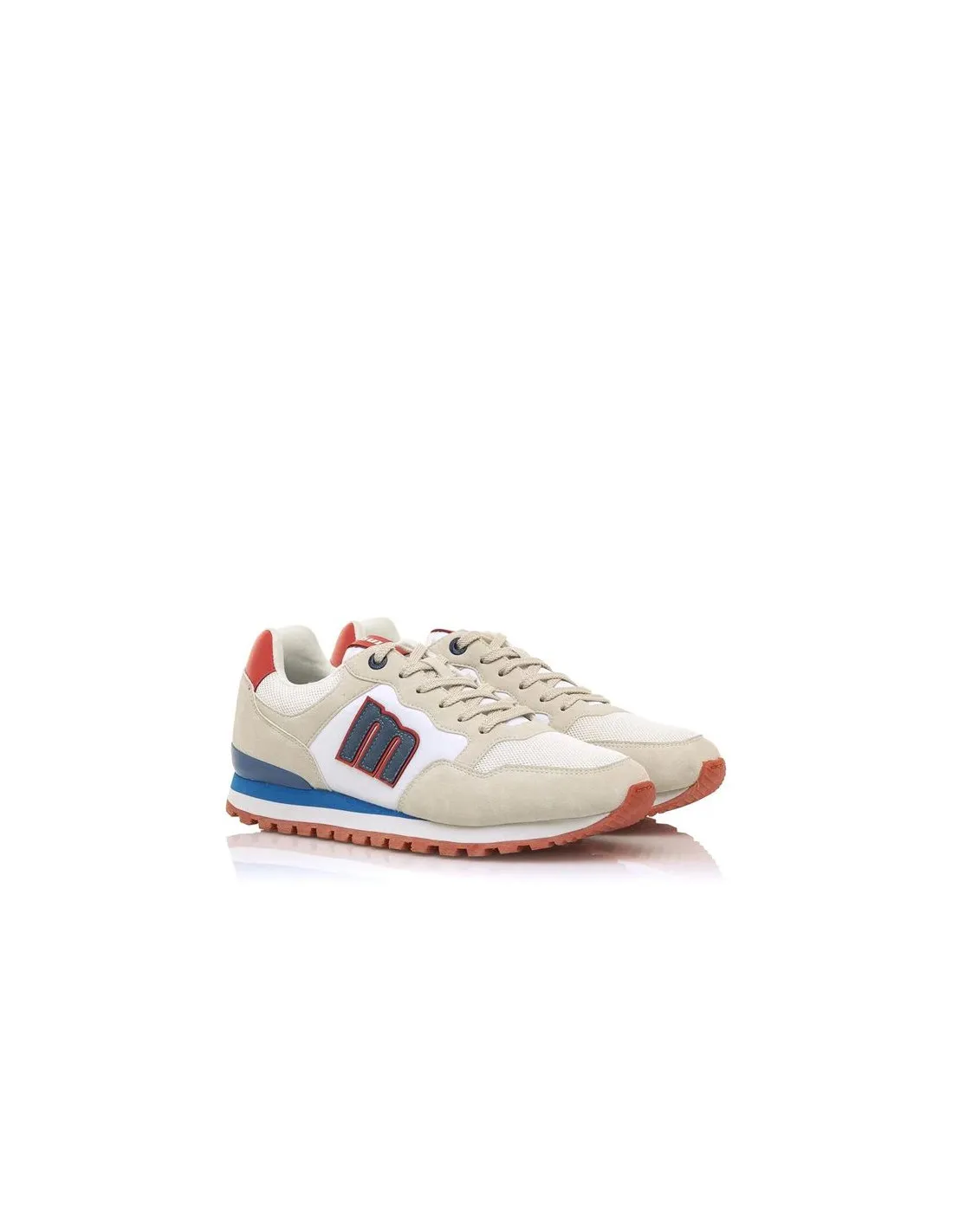 Zapatillas Mustang Attitude Peridot Off White / Nylonka3 Blanco Hombre