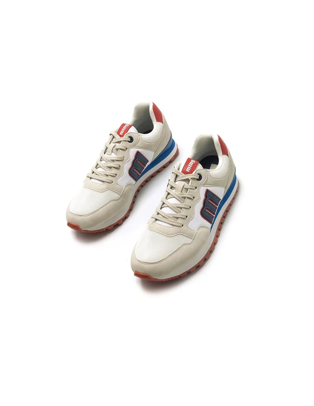 Zapatillas Mustang Attitude Peridot Off White / Nylonka3 Blanco Hombre